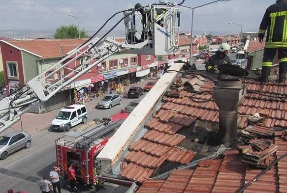 Doğu Garajı’nda yangın paniği