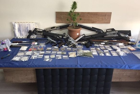 Kayseri’de uyuşturucu operasyonu: 32 gözaltı