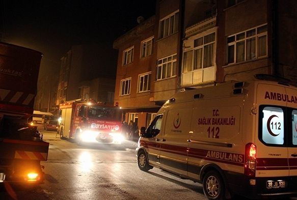 3 Katlı binada çıkan yangın korkuttu