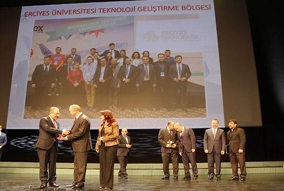 Erciyes Teknopark’a Birincilik Ödülü