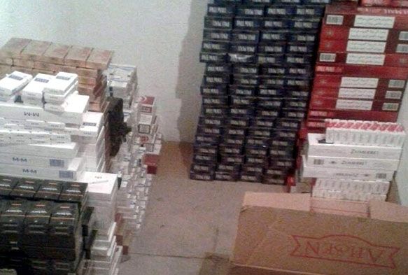 Kayseri'de kaçak sigara operasyonu