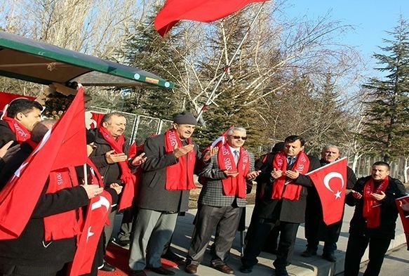 Sivasl ehit Aileleri ve Gazileri ehitler Duran ziyaret etti