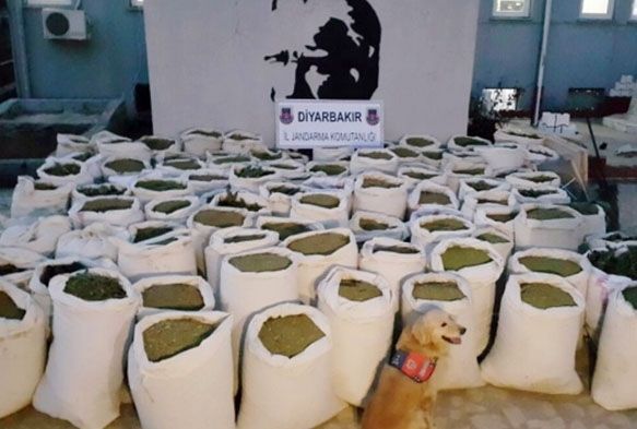 3 ton uyuturucu madde ele geirildi
