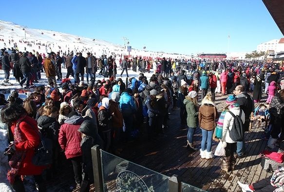 Erciyes'te iki rekor kırıldı