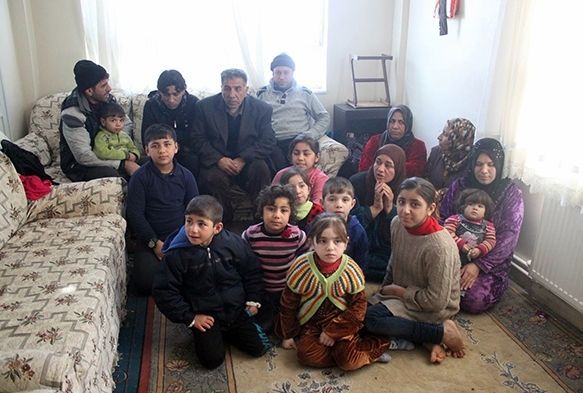 Musul’dan kaçan 22 kişilik aile Kayseri’de yaşam savaşı veriyor