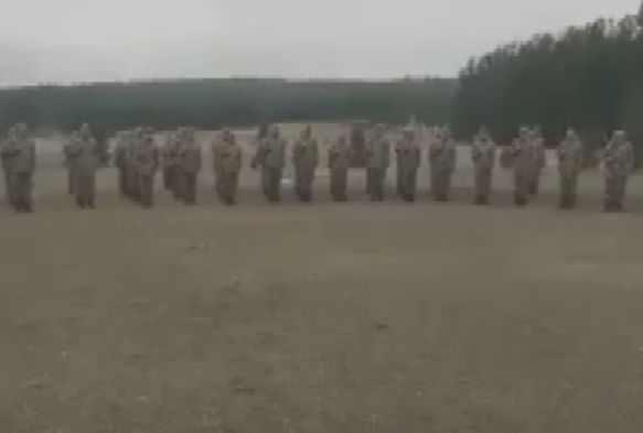 Şehit üsteğmenin birliğinden anlamlı video