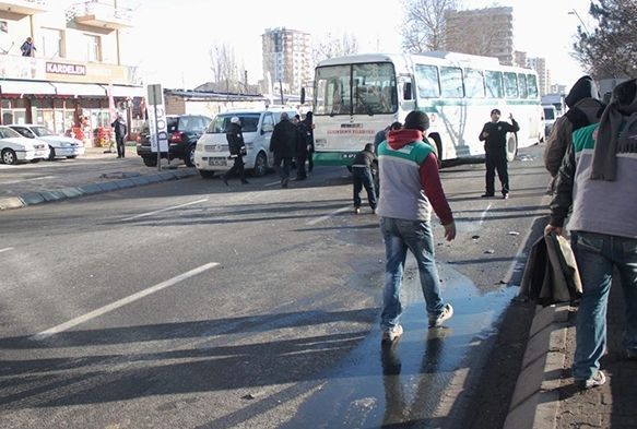 Kayseri'de 11 aracın karıştığı trafik kazası