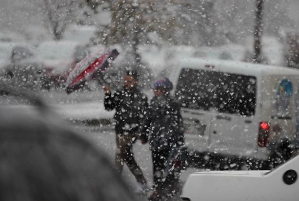 Kayseri'de Mart Ayında Kar Sürprizi