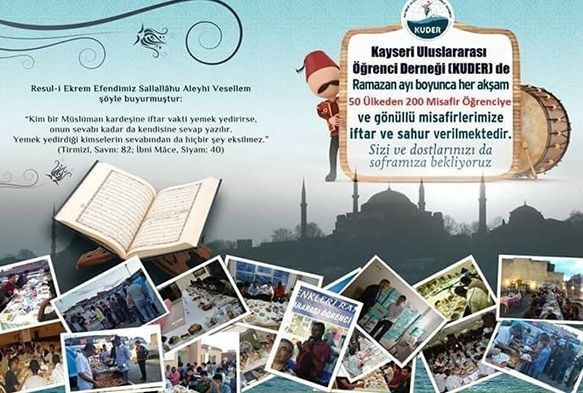KUDER öğrencileri iftar sofrasında buluşturuyor