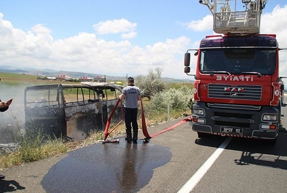 Kayseri-Sivas karayolunda büyük korku