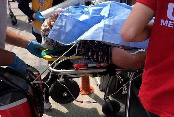 İçinde kimyasal madde olan varil patladı: 1 yaralı