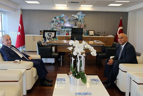 Vali Kamçı’dan Türk Telekom Bölge Müdürlüğüne Ziyaret