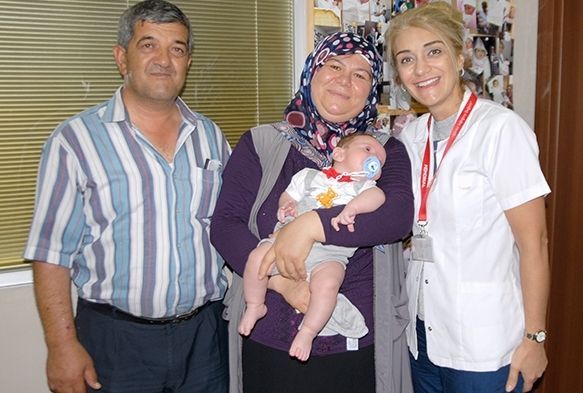 27 yıl sonra çocuk sahibi olmanın mutluluğunu yaşıyorlar