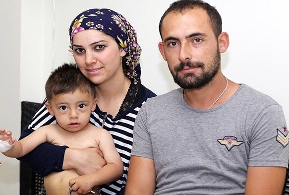 1,5 yaşındaki çocuğun kalp kapakçığındaki yarık ameliyatsız yöntemle k