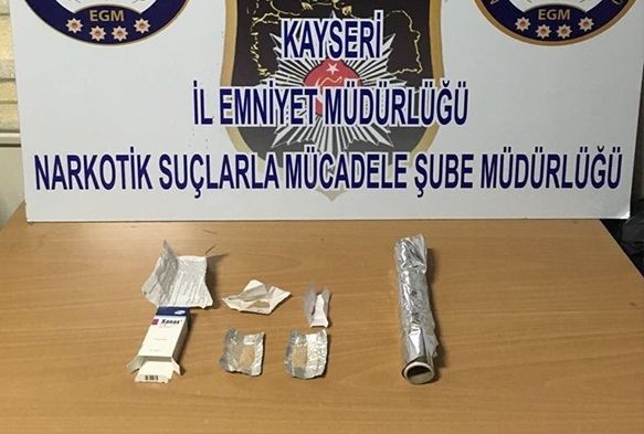 Kayseri'de uyuşturucu operasyonu: 5 gözaltı