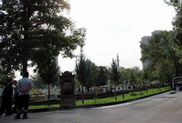 Mezarlıkta kendisini ağaca asarak intihar etti
