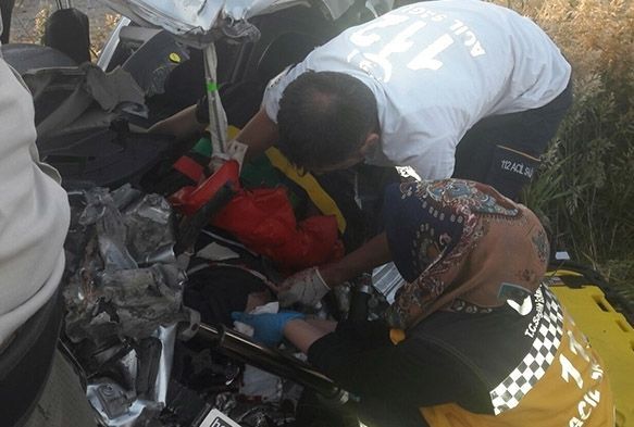 Kayseri'de trafik kazası: 1 ölü 3 yaralı