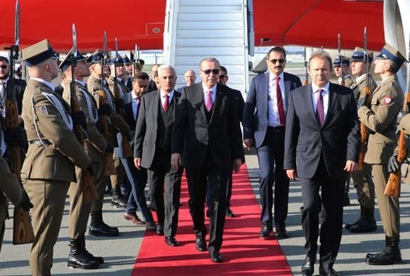 Cumhurbakan Erdoan Polonyada