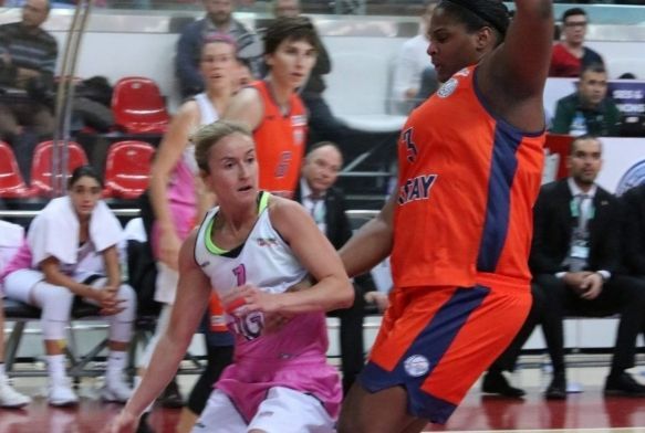 Kadnlar Basketbol Ligi: AG Spor: 71 - Hatay BB: 82