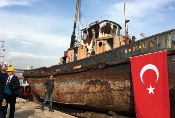 Atatrk'n 'geldikleri gibi giderler' szn syledii o gemi bulundu