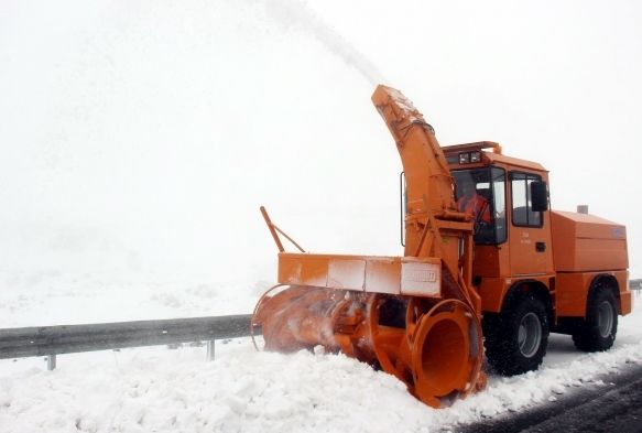 Erciyes’te yoğun kar yağışı