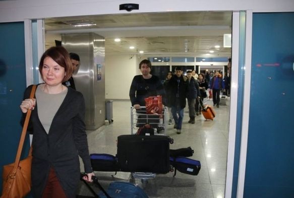 İkinci Rus turist kafilesi de Kayseri'ye geldi