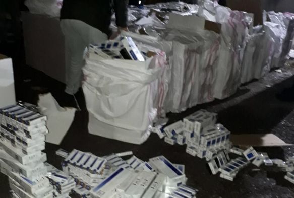 Polis 40 bin kaçak sigaraya el koydu