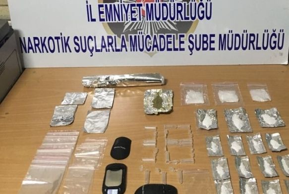 Kayseri'de uyuşturucu operasyonu: 4 gözaltı