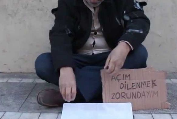 Dilencilik yapan 90 şahıs hakkında işlem yapıldı