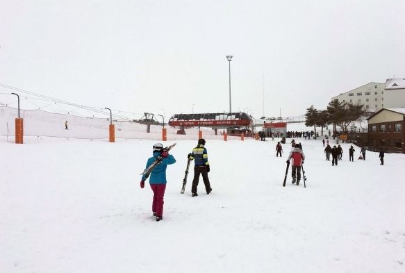Erciyes’te kar sezonu uzadı