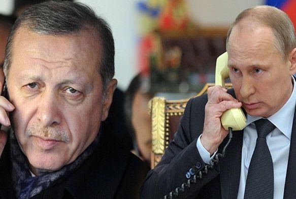 Erdoan, Rusya Devlet Bakan Putin ile grt