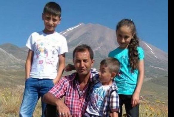 Gle uan otomobilde len baba ve 3 ocuunun son grntleri ortaya 