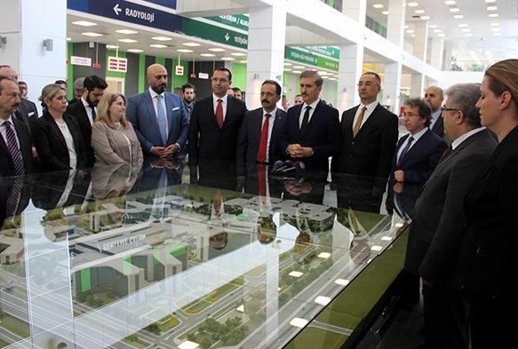 5 Mays'ta alacak ehir Hastanesi'nde hazrlklar incelendi