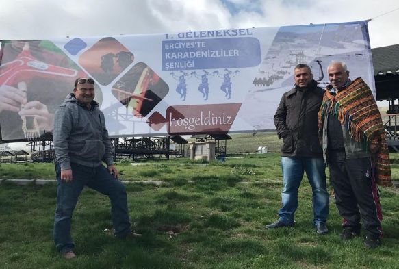 Karadenizliler Erciyeste Bulutu