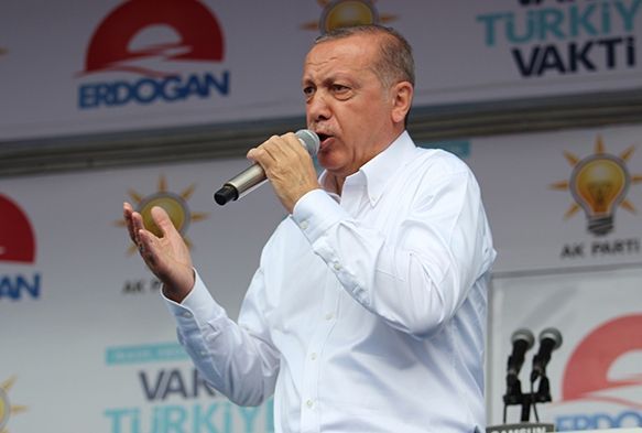 Cumhurbakan Erdoan'dan Menbi aklamas!