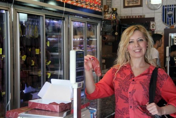 Ramazan aynda Kayseri'de satlan pastrma ve sucuk miktar..!