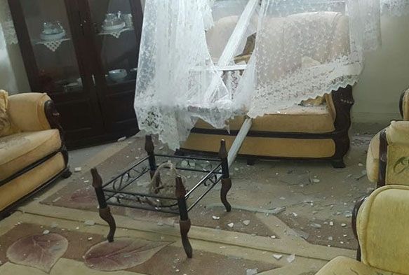 El freni ekilmeyen ara daireye girdi