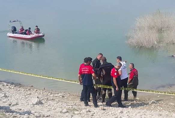 Barajda erkek cesedi bulundu