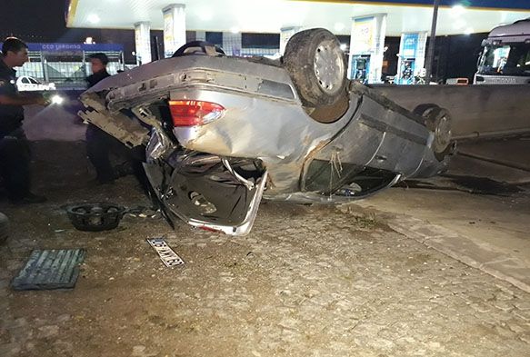 Bakentte trafik kazas: 2 yaral