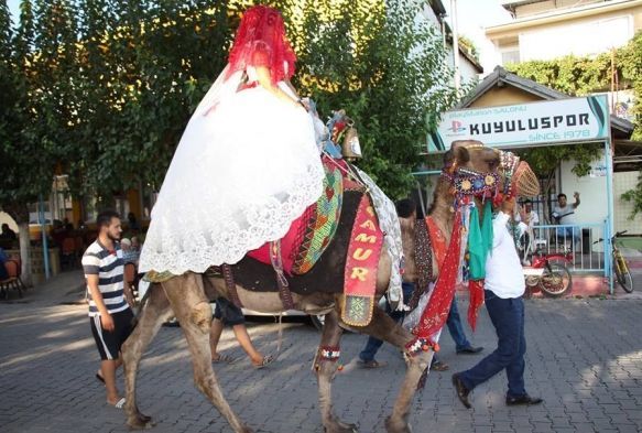 nternet ile deil develer sayesinde tanp evlendiler