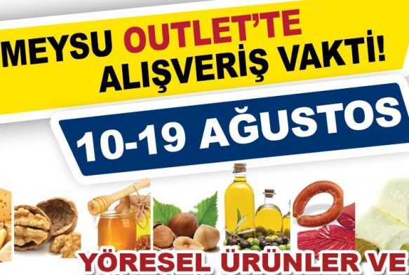 Yresel rn ve ndirim Panayr Meysu Outlet'te Balyor