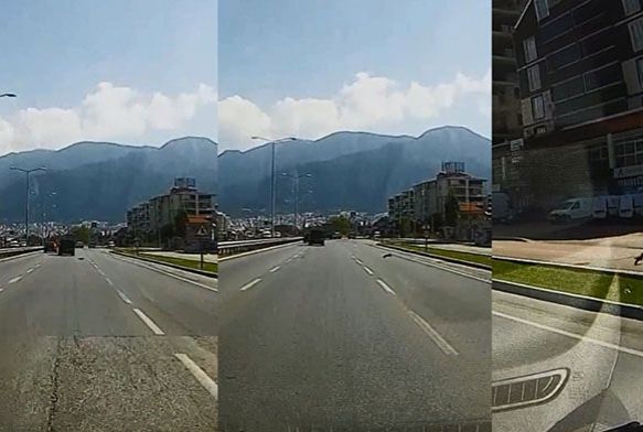 Bursa'da motora saklanan kedi kilometrelerce dolat