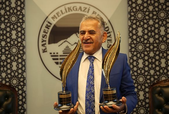 ki dl alan tek ile belediye Melikgazi oldu