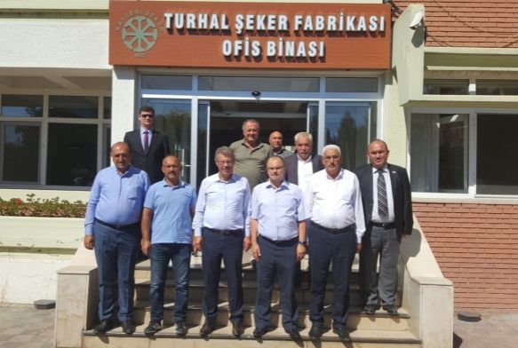 Turhal Kaymakam er, Turhal eker'i ziyaret etti