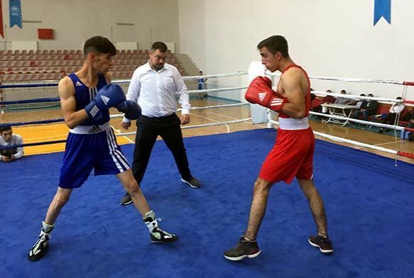 Kayseri Boks Byk Erkekler final malar yapld