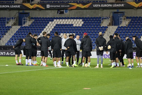 Beşiktaş, Genk maçı hazırlıklarını tamamladı
