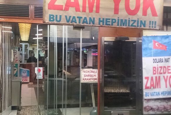 Enflasyonla mücadeleye tam destek veren iş yerine silahlı saldırı