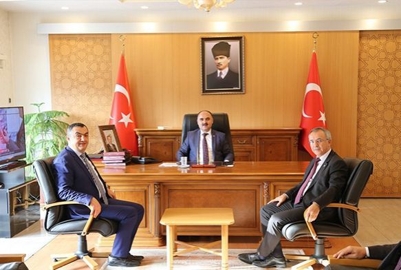KAYSO’dan Vali Günaydın’a Hayırlı Olsun Ziyareti