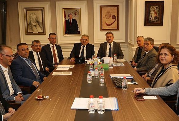 Bakan Dr. Memduh Bykkl, Koornidasyon toplants ile ehir btnl