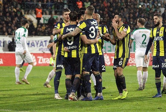 Ziraat Türkiye Kupası: Giresunspor: 2 - Fenerbahçe: 5